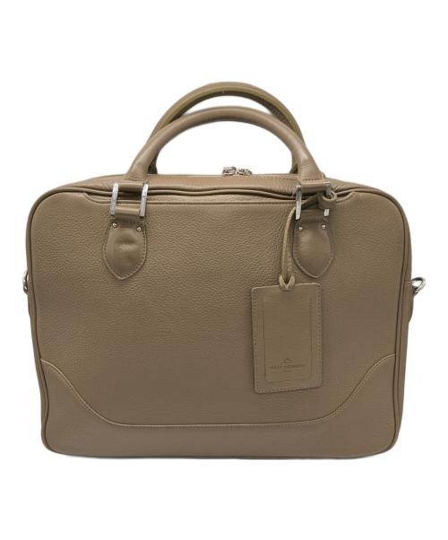 PELLE MORBIDA（ペッレモルビダ）PELLE MORBIDA (ペッレモルビダ) レザーブリーフケース ブラウンの古着・服飾アイテム