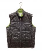 COMME des GARCONS SHIRTコムデギャルソンシャツ）の古着「リバーシブル中綿ベスト」｜ブラック