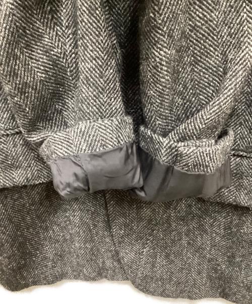COMME des GARCONS HOMME PLUS（コムデギャルソンオムプリュス）COMME des GARCONS HOMME PLUS (コムデギャルソンオムプリュス) AD2003ヘリンボーン切替3Bジャケット グレー サイズ:Mの古着・服飾アイテム