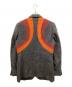 COMME des GARCONS HOMME PLUS (コムデギャルソンオムプリュス) AD2003ヘリンボーン切替3Bジャケット グレー サイズ:M：38000円