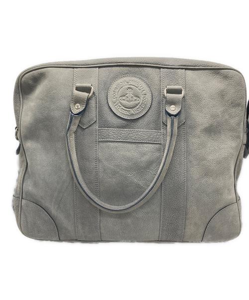 Vivienne Westwood（ヴィヴィアンウエストウッド）Vivienne Westwood (ヴィヴィアンウエストウッド) ブリーフケース グレーの古着・服飾アイテム
