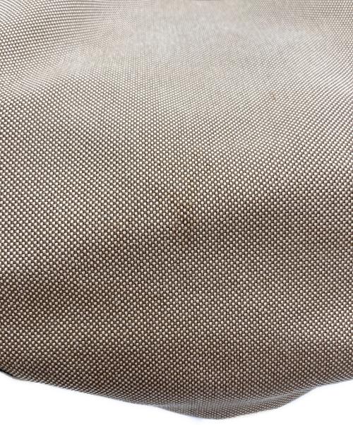 PRADA（プラダ）PRADA (プラダ) ロゴジャガードレザー切替バッグ ベージュの古着・服飾アイテム