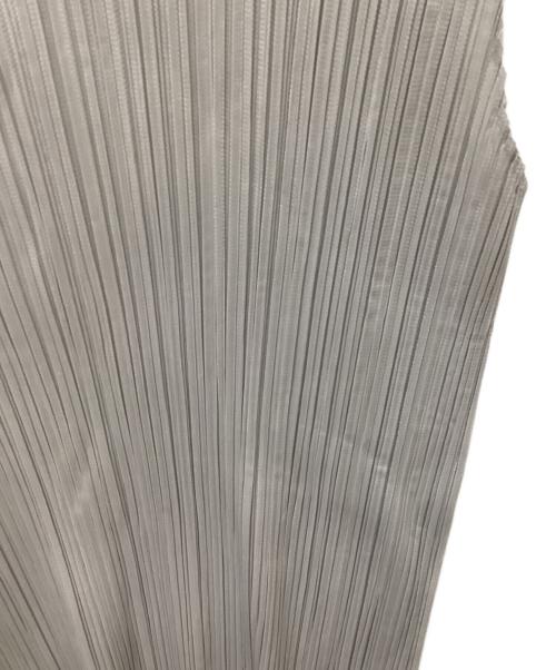 PLEATS PLEASE（プリーツプリーズ）PLEATS PLEASE (プリーツプリーズ) ノースリーブカットソー グレー サイズ:3の古着・服飾アイテム