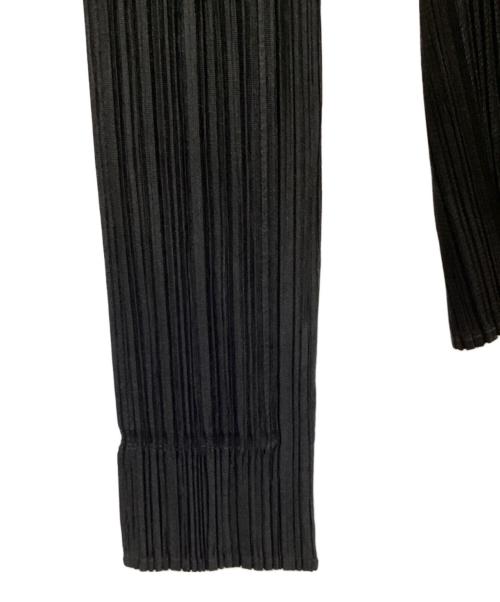 PLEATS PLEASE（プリーツプリーズ）PLEATS PLEASE (プリーツプリーズ) プリーツカットソー ブラック サイズ:3の古着・服飾アイテム
