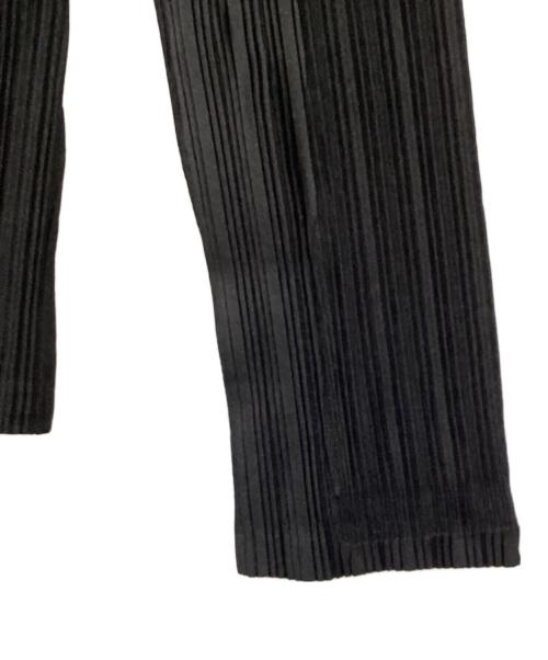 PLEATS PLEASE（プリーツプリーズ）PLEATS PLEASE (プリーツプリーズ) タートルネックプリーツカットソー ブラック サイズ:3の古着・服飾アイテム