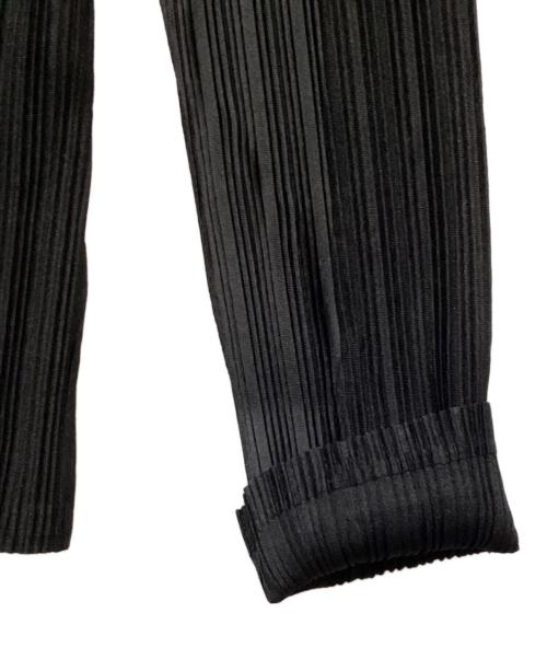 PLEATS PLEASE（プリーツプリーズ）PLEATS PLEASE (プリーツプリーズ) タートルネックプリーツカットソー ブラック サイズ:3の古着・服飾アイテム