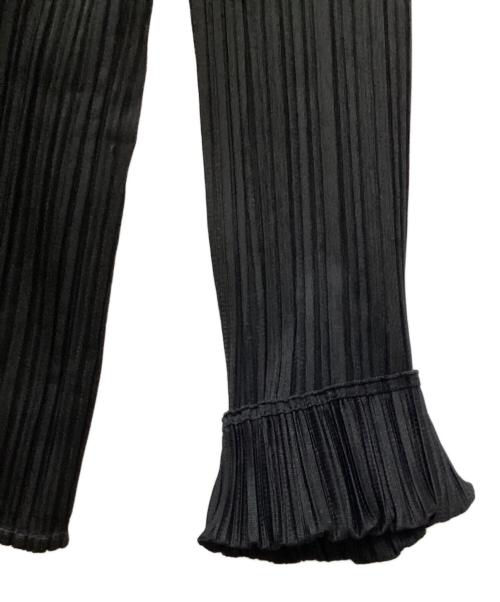 PLEATS PLEASE（プリーツプリーズ）PLEATS PLEASE (プリーツプリーズ) プリーツシャツ ブラック サイズ:3の古着・服飾アイテム