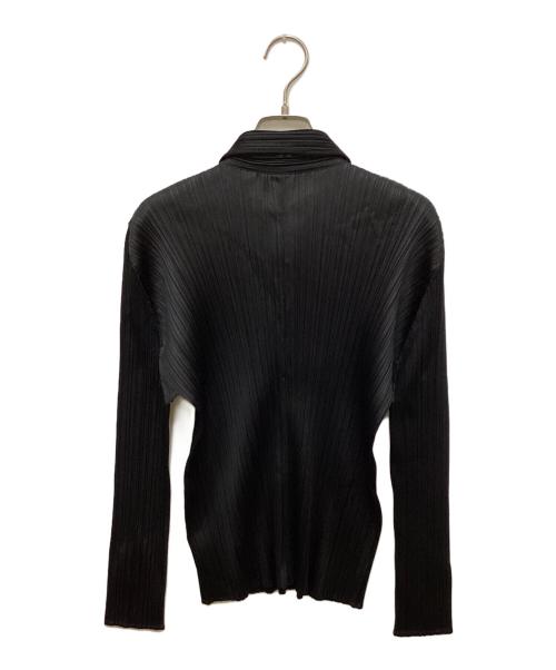 PLEATS PLEASE（プリーツプリーズ）PLEATS PLEASE (プリーツプリーズ) プリーツシャツ ブラック サイズ:3の古着・服飾アイテム