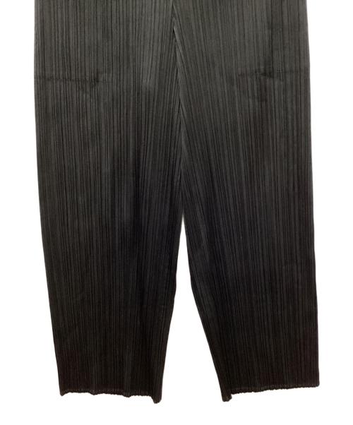 PLEATS PLEASE（プリーツプリーズ）PLEATS PLEASE (プリーツプリーズ) プリーツパンツ ブラック サイズ:3の古着・服飾アイテム