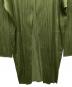 中古・古着 PLEATS PLEASE (プリーツプリーズ) トッパープリーツロングカーディガン グリーン サイズ:3：22000円