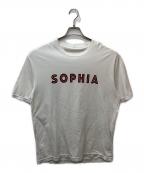 SOPHIAソフィア）の古着「College Logo Tee（カレッジロゴティー）」｜ホワイト