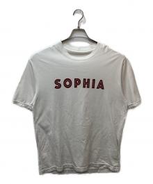 SOPHIA（ソフィア）の古着「College Logo Tee（カレッジロゴティー）」｜ホワイト