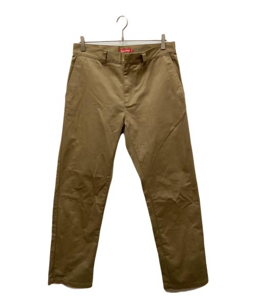 SUPREME（シュプリーム）Supreme (シュプリーム) Work Pant / ワークパンツ ブラウン サイズ:32の古着・服飾アイテム