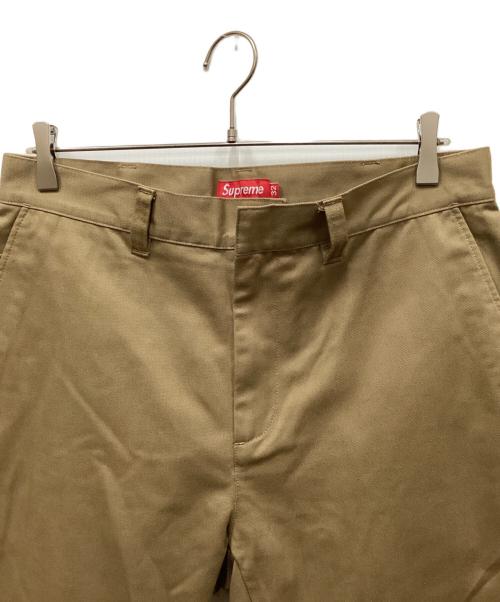 SUPREME（シュプリーム）Supreme (シュプリーム) Work Pant / ワークパンツ ブラウン サイズ:32の古着・服飾アイテム