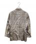 COMME des GARCONS HOMME PLUS (コムデギャルソンオムプリュス) AD2011マルチボタンチェックジャケット グレー サイズ:XS：11000円