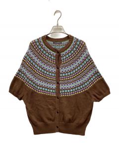 中古・古着通販】MISSONI (ミッソーニ) ジグザグ柄ニットベスト マルチ