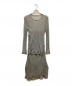 ROBE DE CHAMBRE COMME DES GARCONSローブドシャンブル コムデギャルソン）の古着「AD1993シアーセットアップ」｜グレー