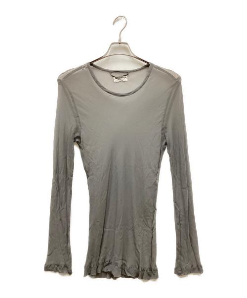 ROBE DE CHAMBRE COMME DES GARCONS（ローブドシャンブル コムデギャルソン）ROBE DE CHAMBRE COMME DES GARCONS (ローブドシャンブル コムデギャルソン) AD1993シアーセットアップ グレー サイズ:ーの古着・服飾アイテム