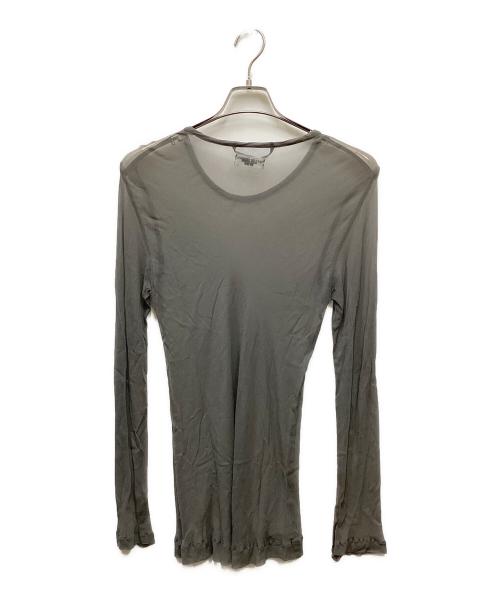 ROBE DE CHAMBRE COMME DES GARCONS（ローブドシャンブル コムデギャルソン）ROBE DE CHAMBRE COMME DES GARCONS (ローブドシャンブル コムデギャルソン) AD1993シアーセットアップ グレー サイズ:ーの古着・服飾アイテム