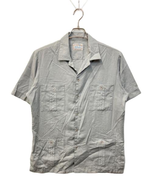 D'Accord（D'Accord）D'Accord (D'Accord) キューバシャツ グレー サイズ:Mの古着・服飾アイテム