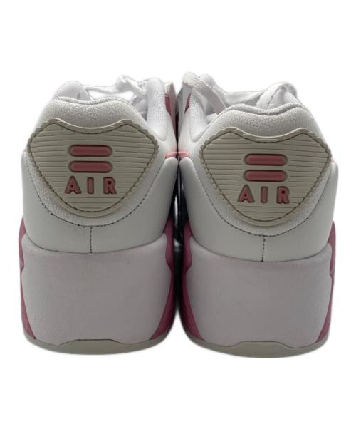 NIKE（ナイキ）NIKE (ナイキ) W AIRMAX 90 LV8/エア マックス 90 LV8 ウィメンズシューズ ピンク×ホワイト サイズ:25cm 未使用品の古着・服飾アイテム