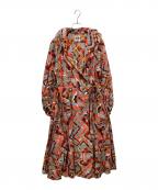 NOMADIC ARTISANノマディックアルティザン）の古着「総柄ワンピース」｜レッド