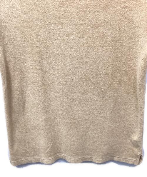 LACOSTE（ラコステ）LACOSTE (ラコステ) パイル地Tシャツ ベージュ サイズ:XXSの古着・服飾アイテム