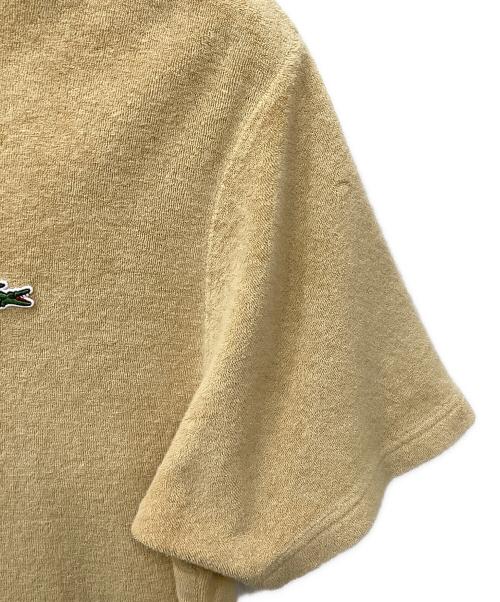 LACOSTE（ラコステ）LACOSTE (ラコステ) パイル地Tシャツ ベージュ サイズ:XXSの古着・服飾アイテム