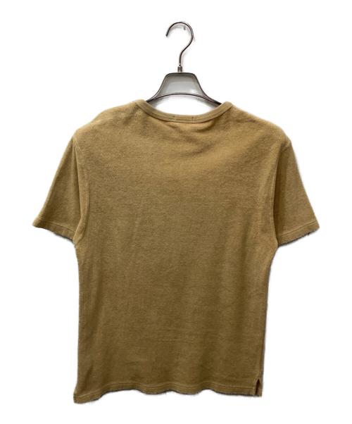 LACOSTE（ラコステ）LACOSTE (ラコステ) パイル地Tシャツ ベージュ サイズ:XXSの古着・服飾アイテム