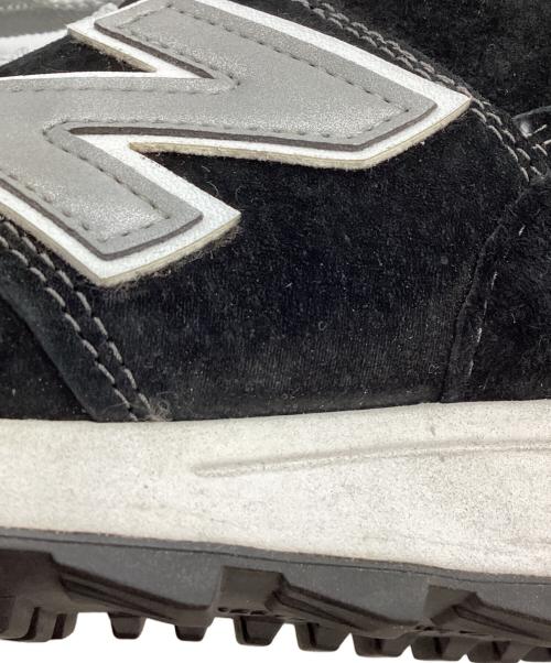 NEW BALANCE（ニューバランス）NEW BALANCE (ニューバランス) ローカットスニーカー ブラック サイズ:25.5cmの古着・服飾アイテム