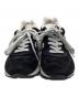 NEW BALANCE (ニューバランス) ローカットスニーカー ブラック サイズ:25.5cm：9000円