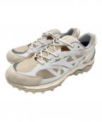 MIZUNOミズノ）の古着「Wave Mujin TL GTX/ウェーブ ムジン スニーカー」｜ベージュ