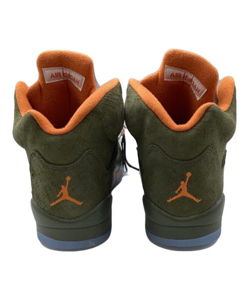 NIKE（ナイキ）NIKE (ナイキ) AIR JORDAN 5 RETRO グリーン サイズ:25cmの古着・服飾アイテム