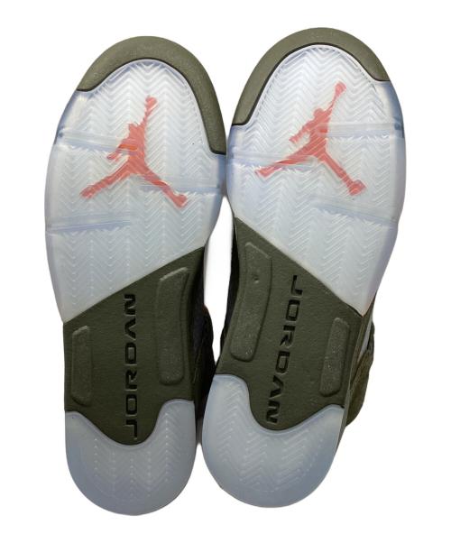NIKE（ナイキ）NIKE (ナイキ) AIR JORDAN 5 RETRO グリーン サイズ:25cmの古着・服飾アイテム