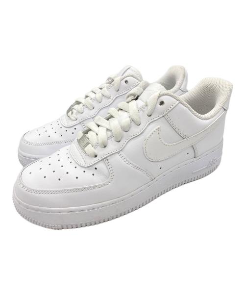 NIKE（ナイキ）NIKE (ナイキ) エア フォース 1 '07 ホワイト サイズ:25cmの古着・服飾アイテム