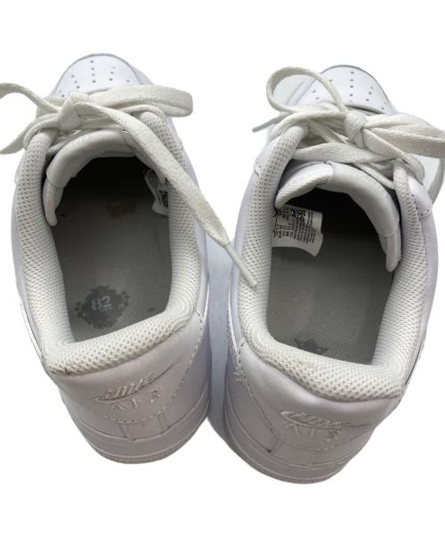 NIKE（ナイキ）NIKE (ナイキ) エア フォース 1 '07 ホワイト サイズ:25cmの古着・服飾アイテム