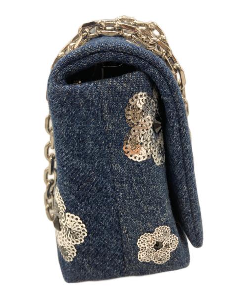 MARC JACOBS（マークジェイコブス）MARC JACOBS (マークジェイコブス) デュアルチェーンウォレット インディゴの古着・服飾アイテム