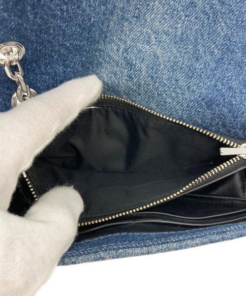 MARC JACOBS（マークジェイコブス）MARC JACOBS (マークジェイコブス) デュアルチェーンウォレット インディゴの古着・服飾アイテム