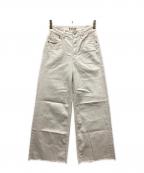 YANUKヤヌーク）の古着「デニムパンツ」｜ホワイト