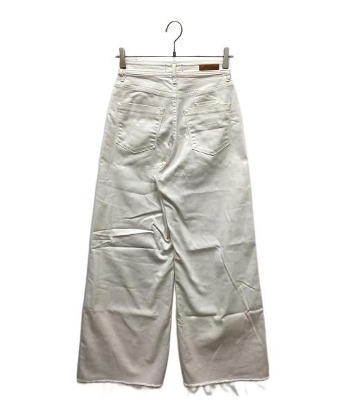 YANUK（ヤヌーク）YANUK (ヤヌーク) デニムパンツ ホワイト サイズ:26の古着・服飾アイテム