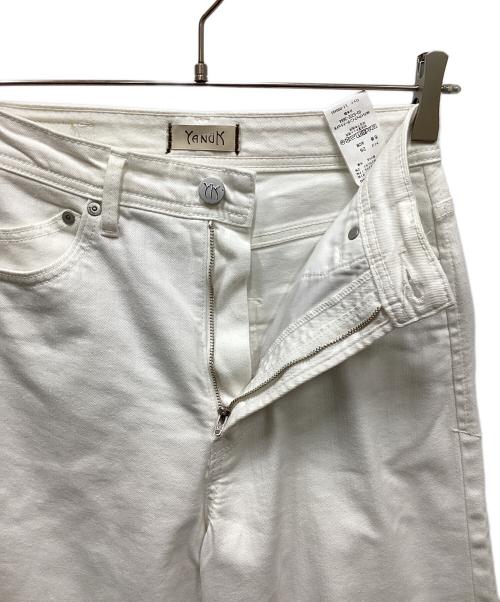 YANUK（ヤヌーク）YANUK (ヤヌーク) デニムパンツ ホワイト サイズ:26の古着・服飾アイテム