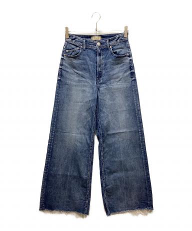 ヤヌーク YANUK　ワイドフレアデニムパンツ　インディゴ CVL　26 3089000373328831_01_8388w.jpeg