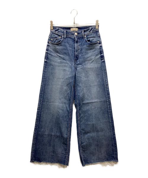 YANUK（ヤヌーク）YANUK (ヤヌーク) ワイドフレアデニムパンツ インディゴ サイズ:26の古着・服飾アイテム