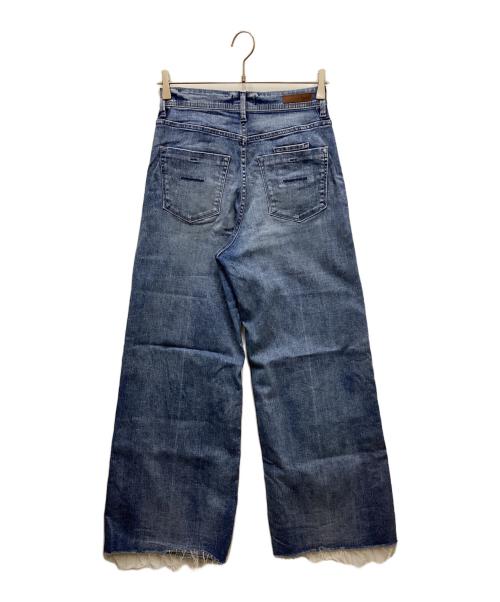 YANUK（ヤヌーク）YANUK (ヤヌーク) ワイドフレアデニムパンツ インディゴ サイズ:26の古着・服飾アイテム