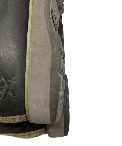 adidas（アディダス）adidas (アディダス) RANSOM (ランソム) ブーツ ブラック×グリーン サイズ:25.5の古着・服飾アイテム