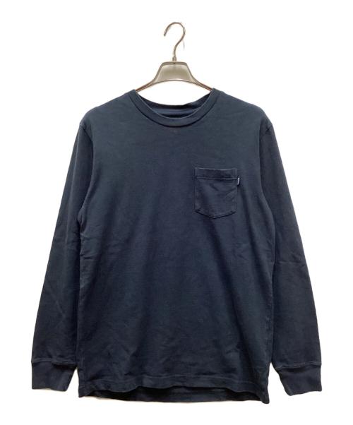 SUPREME（シュプリーム）SUPREME (シュプリーム) 長袖Tシャツ ネイビー サイズ:Mの古着・服飾アイテム