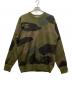 A BATHING APE（ア ベイシング エイプ）の古着「GIANT 1ST CAMO WIDE FIT KNIT」｜オリーブ