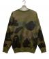 A BATHING APE (ア ベイシング エイプ) GIANT 1ST CAMO WIDE FIT KNIT オリーブ サイズ:XL：13000円