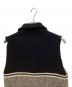 中古・古着 JUNYA WATANABE COMME des GARCONS (ジュンヤワタナベ コムデギャルソン) ノルディックニットベスト ブラック サイズ:M：13000円