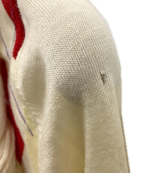 COMME des GARCONS（コムデギャルソン）COMME des GARCONS (コムデギャルソン) アーガイルニット アイボリー サイズ:表記なし(実寸をご確認ください)の古着・服飾アイテム